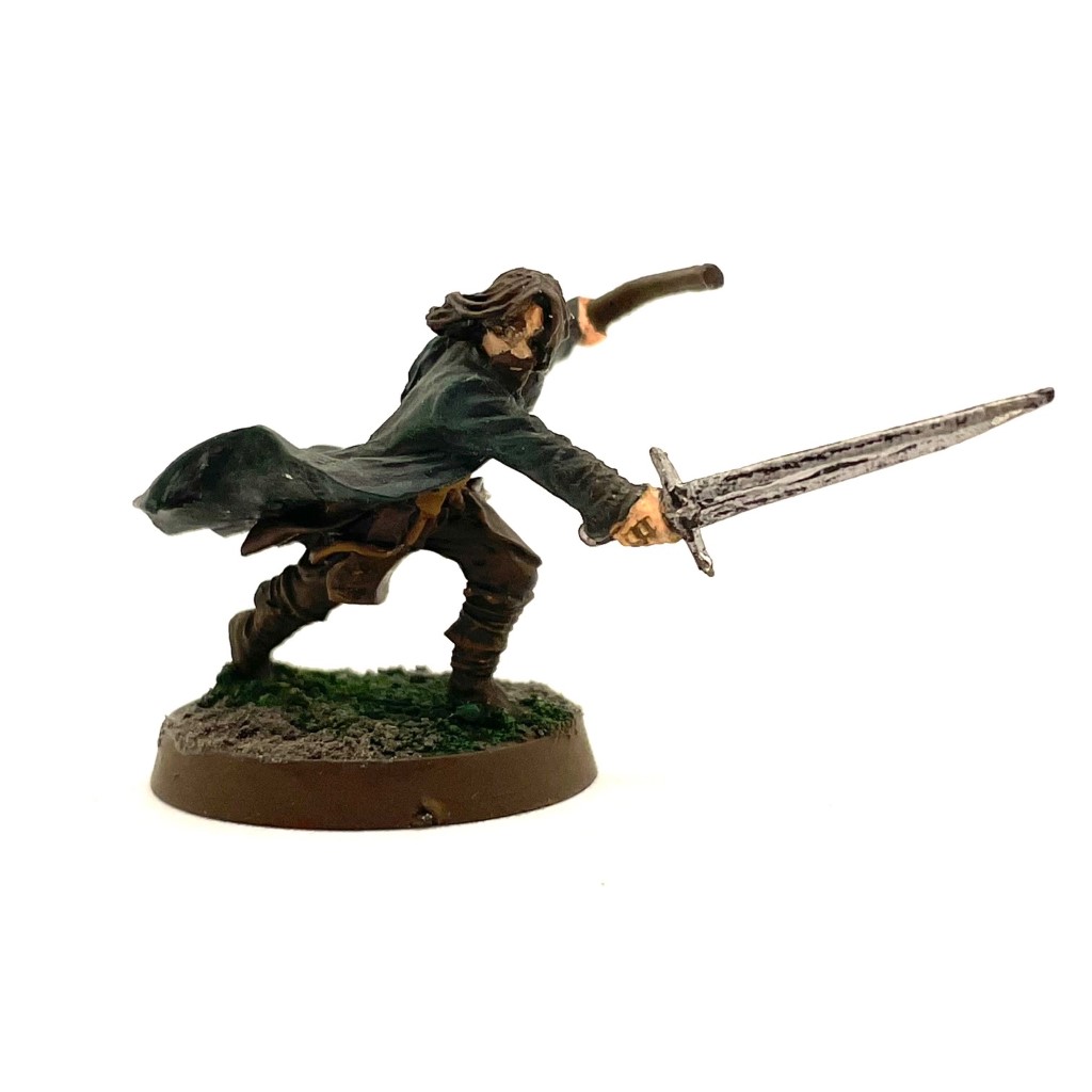 Aragorn 1 Painted Miniature Attack at Weathertop Ranger Games Workshop STFminiatures